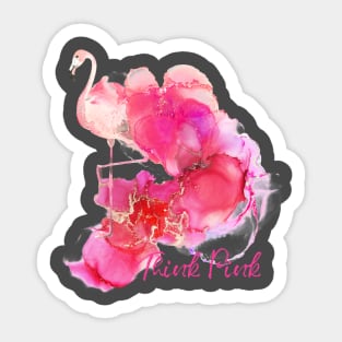 Think Pink! Sticker